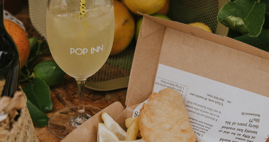The Pop Inn returns with a special wine and fish & chips event