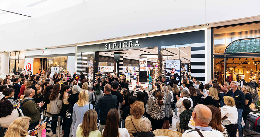 The Canberra Centre announces the opening of beauty retailer Sephora