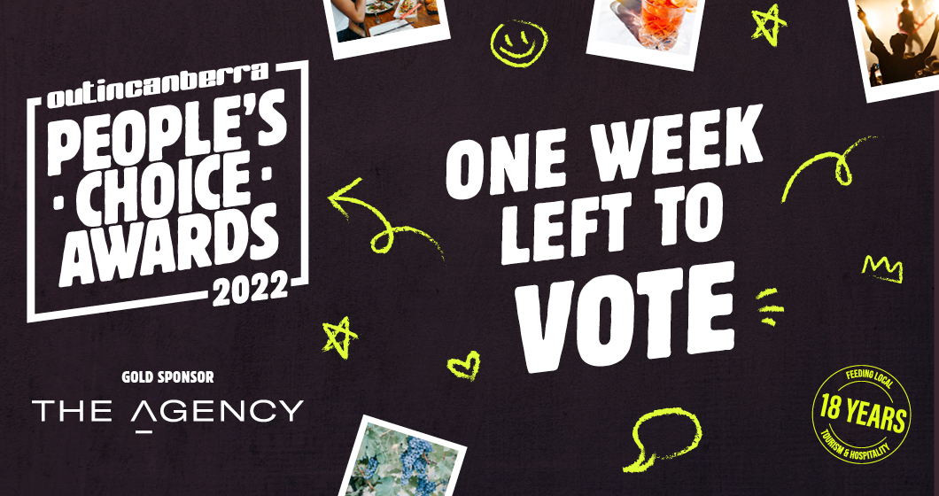 There’s only one week left to vote for the 2022 People’s Choice Awards! Plus dinner experiences to be won!