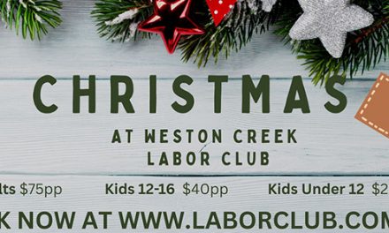 Weston Creek Labor Club Christmas Lunch