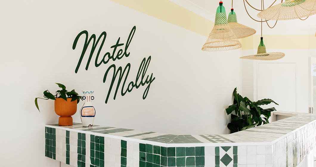 Mollymook beachside boutique Motel Molly brings a Mediterranean-inspired oasis to the South Coast