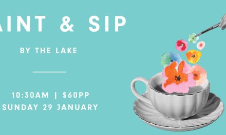 PAINT & SIP BY THE LAKE AT WALT & BURLEY