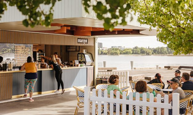 Parisian-style bar Margot brings French wine and cheese to the shores of Lake Burley Griffin