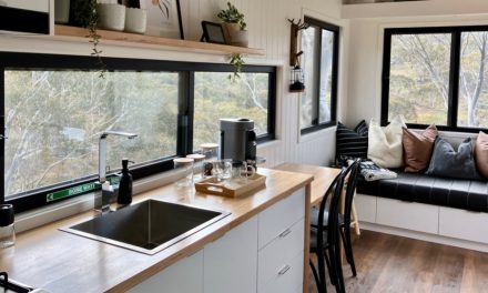 Switch off at Moonbah Escapez tiny homes in Jindabyne