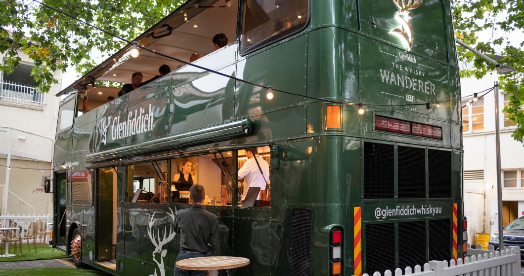 The Glenfiddich Whisky Wanderer bus is making another stop at Molly