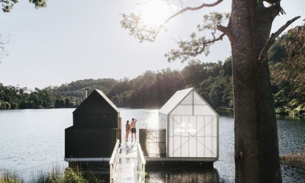 A Floating Sauna is expected to pop up on Yarralumla Beach in July