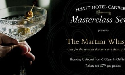 THE MARTINI WHISPERER MASTERCLASS AT HYATT HOTEL